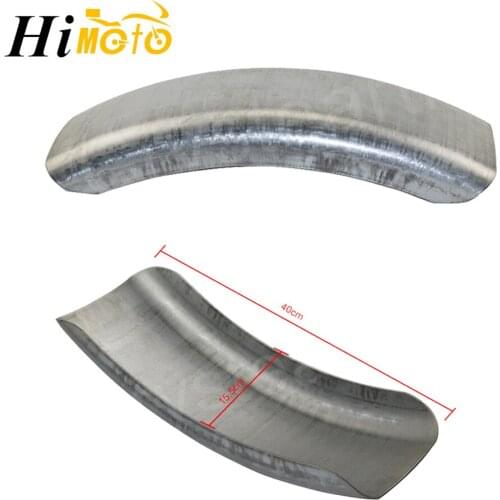 Unpainted Motorcycle Front Fender Mud Flaps Splash Guard For Harley Cafe Racer Solo Seat Bobber Chopper Mudguard Motorbike Parts