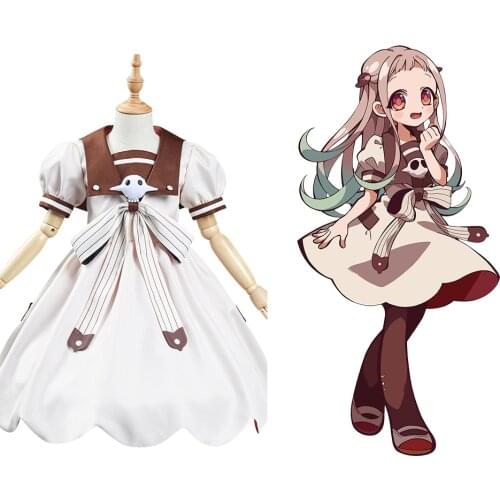 Jibaku Shounen Toile Bound Hanako kun Nene Yashiro Cosplay Costume Cirls Dress Outfits For Kids