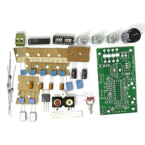 LM1036 DC Tone Board With Bass And Treble Adjustment Preamplifier DIY Kit