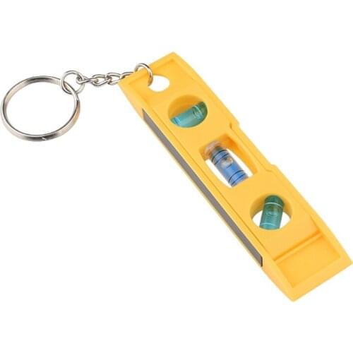 Mini 3 Bubble Level with Keychain Torpedo Magnetic Gradienter Level Measuring Tool Plumb/Level/45-Degree Measuring Level M15 21