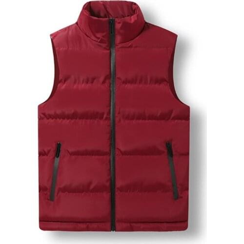 Men Vest Fashion Mens Jacket Sleeveless Vest Spring Man Casual Vest keep warm Mens vest coat
