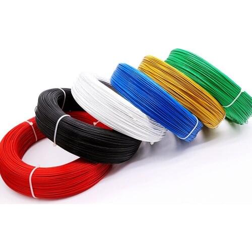 Wholesale UL1332 PTFE Wire FEP Plastic Insulated High Temperature Electron Cable 18/16/14/12AWG