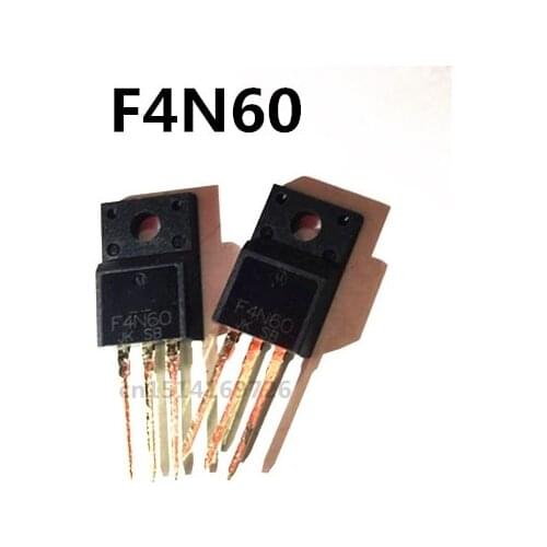 Original new 5pcs/ F4N60 TO-220F