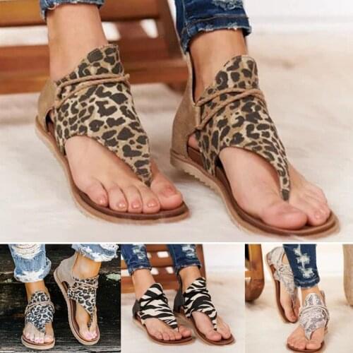 Women Open Toe Breathable Flip Flops Sandals Anti-Slip Beach Back Zipper Flat Slippers Fashion Casual Shoes Sandal Shoes Female