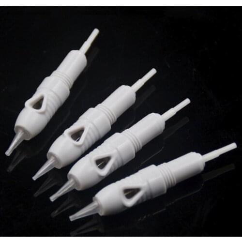 100PCS Mixed Size 8MM Screw Tattoo Cartridges Needles Permanent Makeup CHARMANT Machine MicroNeedles For Eyebrow Lip