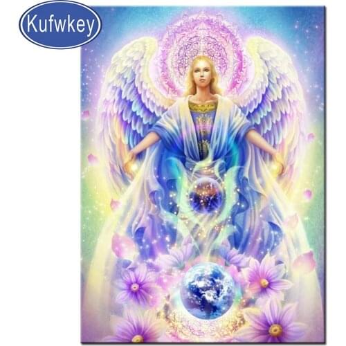 5D embroidery Angel,fantasy 3d Diy diamond painting Cross Stitch round square diamond mosaic rhinestones Picture Home Decor