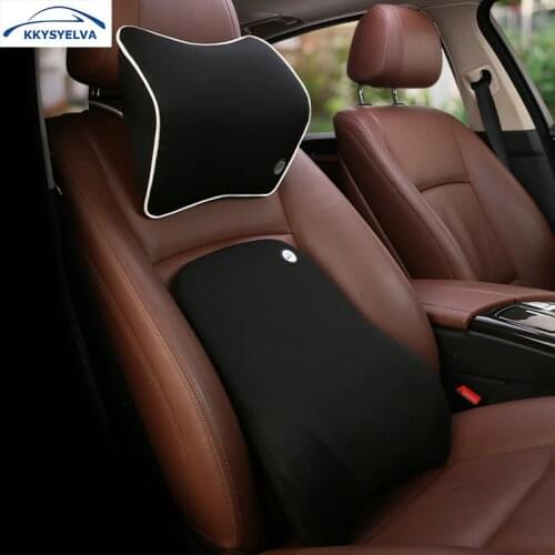 Car Seat Head Neck Rest Massage Auto Pillow Space Memory Neck Headrest Car Cover Vehicular Pillow Seat Headrest Accessories