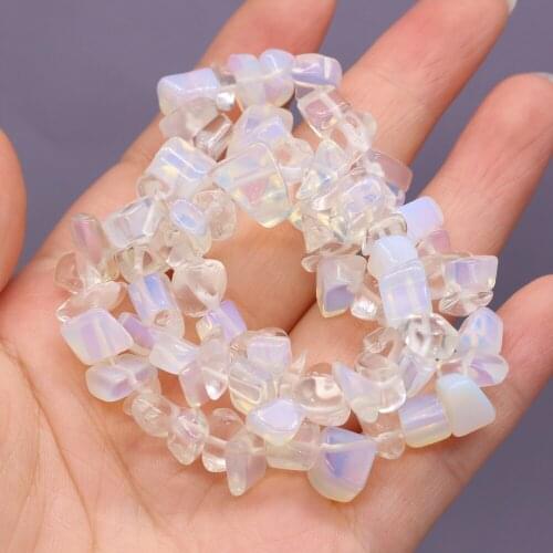 New Natural Semi-Precious Stone Beads Exquisite Opal Gravel Beaded for Jewelry Making DIY Bracelet Necklace Accessories 5-8mm