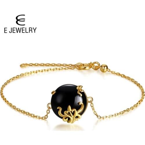 E Black Bracelets