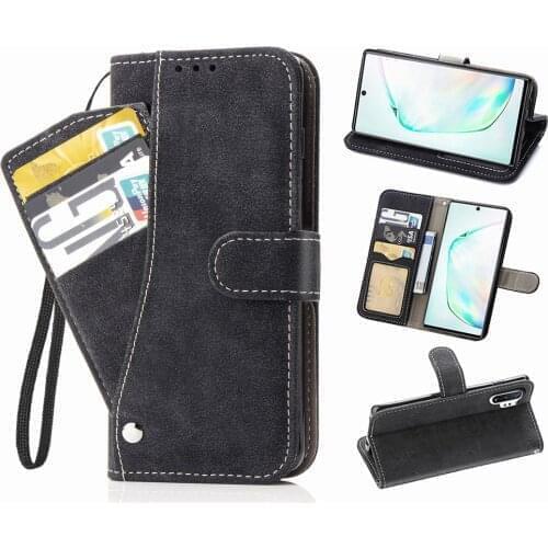 Flip Leather Cover Wallet Phone Case For Samsung Galaxy A6 Plus A9 A8 2018 A7 2017 A5 2016 A3 2015 A 3 5 6 7 8 9 A6plus A8plus