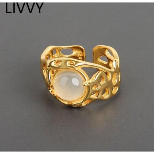 LIVVY White Rings