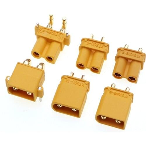 NEW XT30U-F /XT30UPB/ XT30PW male head female head banana connector aeromodelling battery motor connection plug