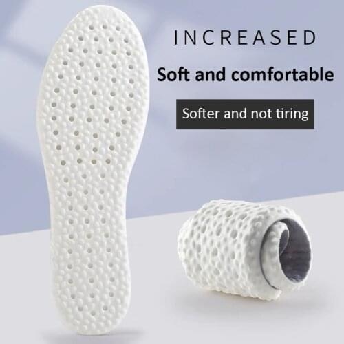 2021 New Increased Motion Damping Insole Basketball Damping Breathable Elastic Soft Boost Insole