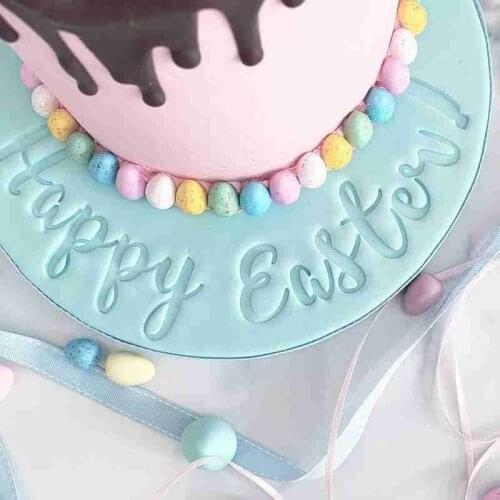 New Cake Tool Acrylic Capital Alphabet/Number Embossed Stamp Letter Cutter Tools Decorating Fondant Cutter Mold Cake/Cookie S4F0