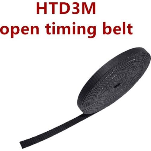 Open synchronous belt XL H L HTD 3M 5M 8M STD S3M S5M S8M rubber teethed belt