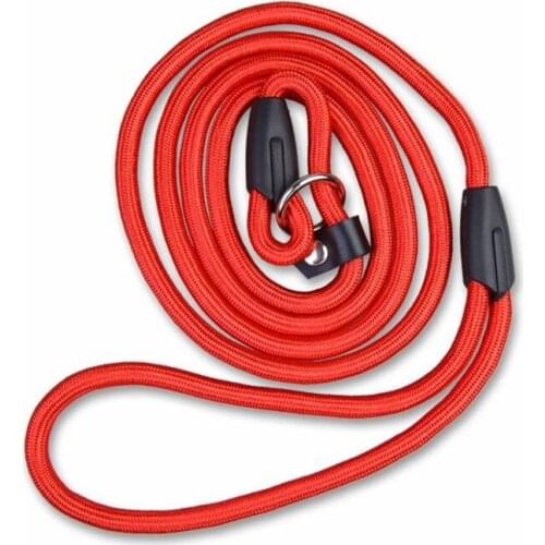 52 inch Nylon Pet Dog Training Leash Lead Collar Slip Adjustable Loop Walking Leash Durable