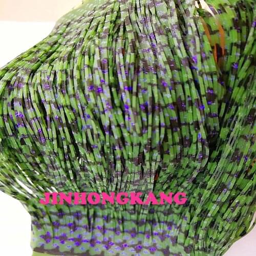 Fishing Lure Silicone Skirt Layers,Silicone Skirt Material for Tackle Craft, DIY Spinner, Rubber Jigs, Buzzbait--55