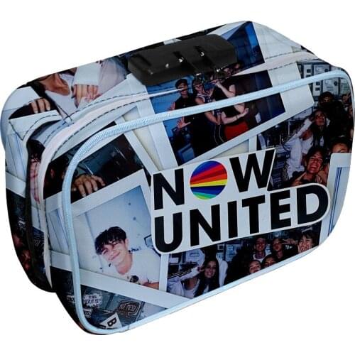 Now United merch 3D Merch Oxford cloth 3D printing Deodorant Tobacco Bag Storage Bag Cosmetic Bag