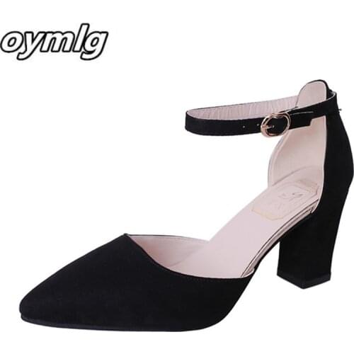 2020 HOT SummerSandalias Femeninas High Heels Flock Pointed Sandals Sexy Female Summer Shoes Mujer Zapatos Mujer Pumps