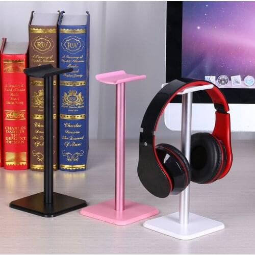 Universal Headphone Holder Aluminum Earphone Gaming Headset Display Stand PC Monitor Wall Hook Desktop Mount Earphones Stand