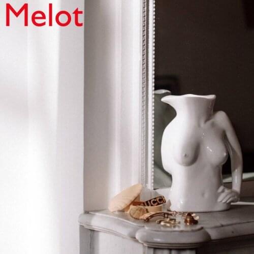 Art Style Model Vase Fun Flower Decoration Ornaments