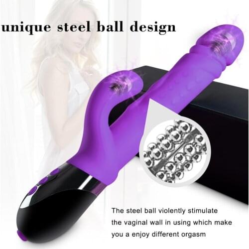 Rotation 10 Speed Rabbit Vibrators for women clitoris Stimulator Vagina Big dildo Vibrators female adult Adult sex toys product