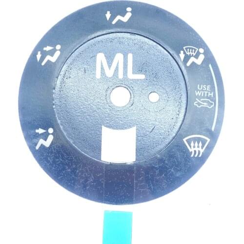 1pc for Honda Sedan Fit 2003-06 Fan Air Conditioner Knob Gear Trim Radio Button Sticker