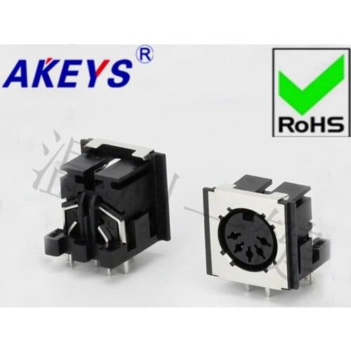10 PCS DS-5-03b-05-02 Square S Large Terminal Connector Large 5-core 7-foot Socket 5PIN Needle DIN Base