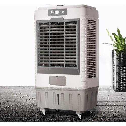 8000 Air Volume Mobile Air Cooler Industrial Water-cooled Conditioner Wet Curtain Evaporative Single Cold Air Conditioning Fan