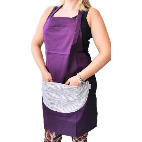 Apron paravanti Hall kitchen pizza pocket work Woman pub plum