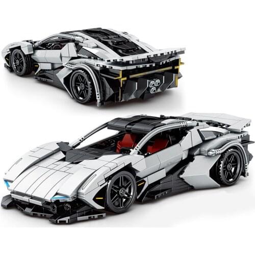 Add To Building Blocks Jumbo Frenzy-lankini 8313 Assembled Toy Sports Car Car Model Boys Birthday Present