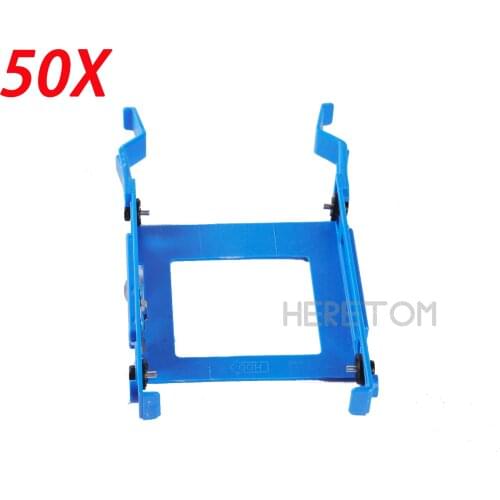 50PCS 2.5 HDD Bracket Caddy 3650 for Dell Optiplex 3040 5040 5050 7040 7050 3046 MT X9FV3