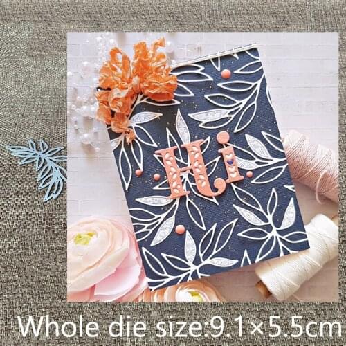 New Design Craft Metal stencil mold Cutting Dies leaves decoration scrapbook die cuts Album Paper Card Craft Embossing