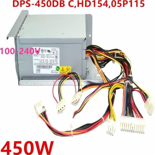 New PSU For Dell PowerEdge 1600SC 450W Power Supply DPS-450DB C HD154 05P115