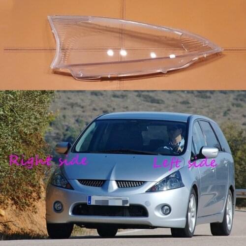 Car Headlight Lens For Mitsubishi Grandis Headlamp Cover Car Replacement Front Auto Shell Cover