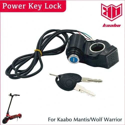 Kaabo Mantis Wolf Warrior Ignition Key Power Key Lock Scooter Original Skateboard Parts