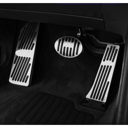 For BMW F48 X1 F45 2 Series Active Tourer 2014-2020 Car Pedales AT LHD Accelerator Foot Rest Pedals Pad Car Styling Accessories