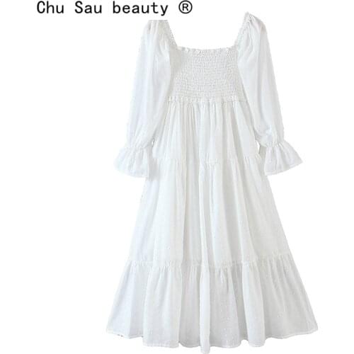 New Fashion Spring Holiday Style Slash Neck Long Dress Women Casual Chic Elastic Bust Backless Dresses Female Vestido De Moda