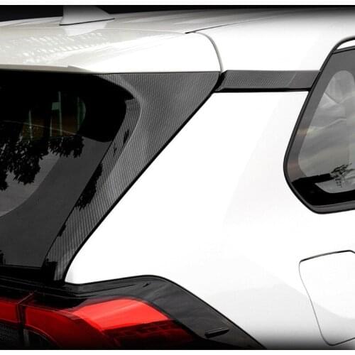 Suitable For the Modification 20 Models Rongfang Rav4 Willanda Rear Window Triangle Decoration Strip and Tail Side