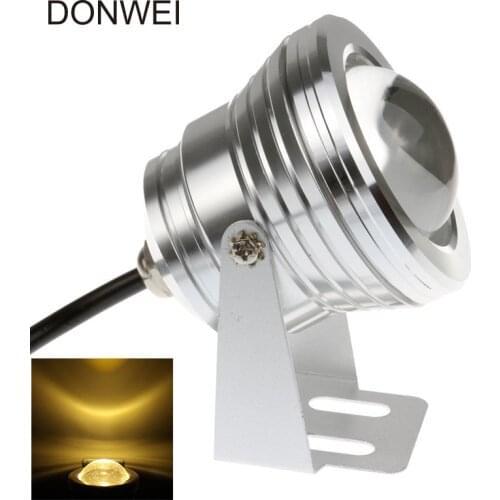 10W 12V Underwater Led Light 1000LM High Waterproof IP68 Landscape Fountain Pool Lights Warm White Cool white for Outdoor Lamp