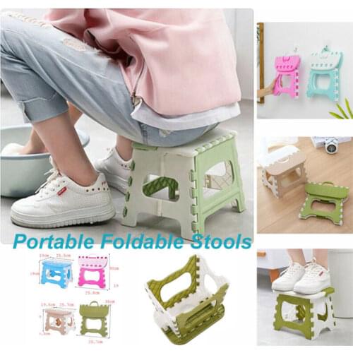 Portable Folding Camp Stools Outdoor Camping Hiking Picnic Beach Foldable Multifunction Step Stool