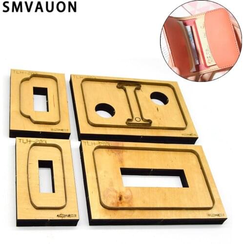 SMVAUON Wooden Die Cutting Diy 2020 Multi-function Wallet card bag Dies Fille Scrapbooking Suitable For Die-cutting Machines