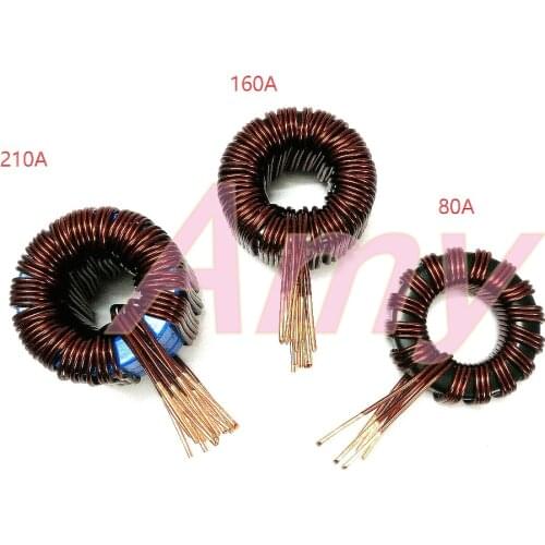 High-power ferrosilicon-aluminium inductor 45uh 210A/160A/80A