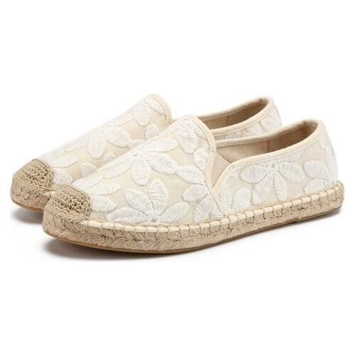 Womens Espadrilles Flats Original Slip On Loafer Shoes Classic Comfort shoes