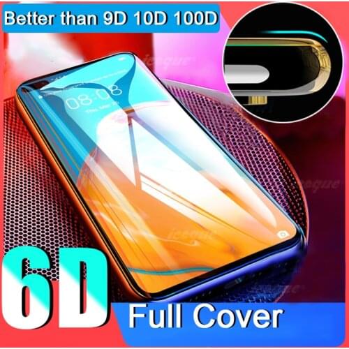 6D Tempered Glass for Xiaomi Poco X3 Pro Nfc M3 F2 F3 Pocox3 x3pro Mi 10t Pro 8 9 10 11 Lite A2 A3 9t A1 Glass Screen Protector