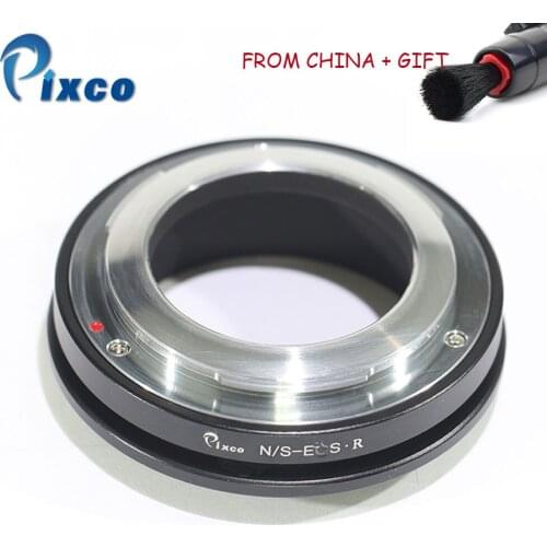 Pixco For N/S-EOS.R Lens Adapter Suit For Nikon S Lens to Suit for EOS R Camera + with cleaning pen