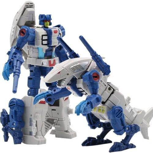 AOYI anime Action Figure Transformation Toy G1 Alloy Engineering Truck Deformation Robot Car dinosaur Model kids toys gift