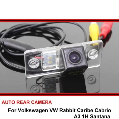 For Volkswagen VW Rabbit Caribe Cabrio A3 1H Santana Car Rearview Parking SONY Reverse Backup Rear View Camera HD Night Vision