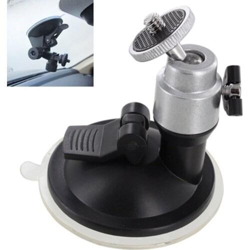 Car Flexible Windshield Suction Cup Mount Holder Vehicle Window Mounted Rack 1/4