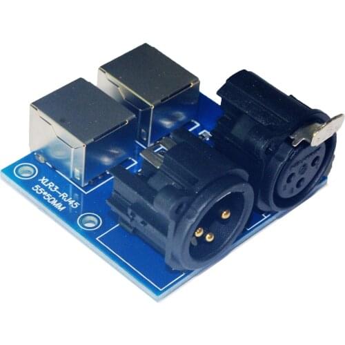 DMX512 Cnnector XLR3-RJ45 Use For Controller LED Decoder